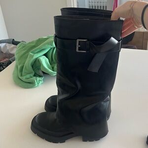Zara Moto boots size 37
